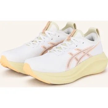 Pánská obuv Pánské běžecké boty Asics GEL-NIMBUS 27 bílé 1011B958-102 - EUR 43,5 | UK 8,5 | US 9,5