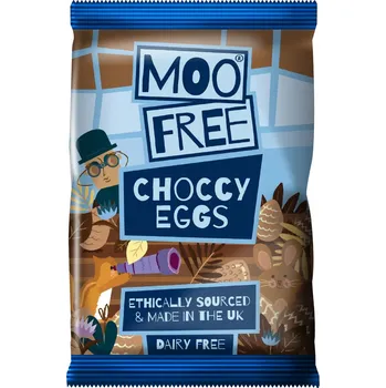 Cukrovinka Moo free Čokoládová mini vajíčka (10 ks)