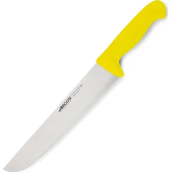 Kuchyňský nůž Kuchyňský Nůž Arcos Carnicero color amarillo Serie 2900 300 mm