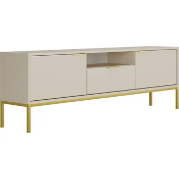Televizní stolek Televizní stolek Austin 175 cm kašmír/zlatý