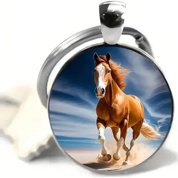 Přívěšek na klíče kůň