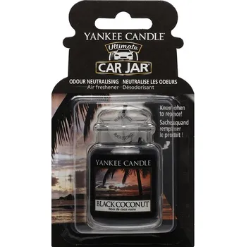 Vůně do auta Yankee Candle Black Coconut vůně do auta závěsná 1 ks