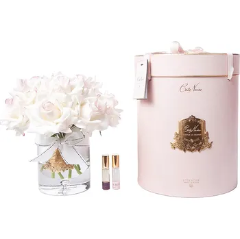 Aroma difuzér Côte Noire Luxury Grand Bouquet kytice 13 parfémovaných růží Pink Blush