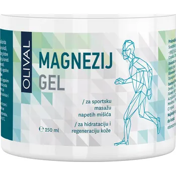 Masážní přípravek OLIVAL Magnesium gel 250ml