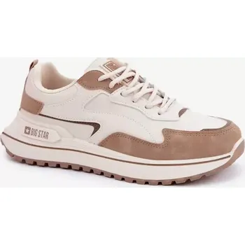 Dámské tenisky Dámské tenisky Big Star HI-POLY SYSTEM – béžové velikost 39 hnědá