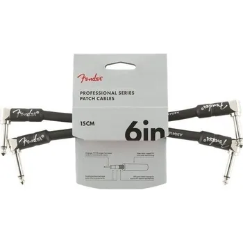 Příslušenství ke zvukové technice Fender Professional Series 2-Pack A/A 15 15 cm Lomený - Lomený Patch kabel