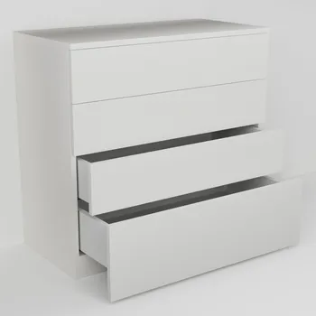 Komoda Komoda nízká se čtyřmi zásuvkami (v. 76,5cm)