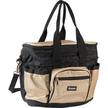 Čištění pro koně HORKA Taška na čištění Horka Glitter růž. zlato