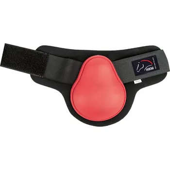 Koňské kamaše HKM STROUHAVKY HKM - ZADNÍ NOHY, ČERVENÉ