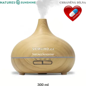 Aroma difuzér ❤️ NSP Difuzér esenciálního oleje V-W350 | dřevo | 300 ml | AKCE: SLEVA . 0222 ❤️ 300 ml ❤️ Nature's Sunshine® USA ❤️ VEMsiHO.cz - CHRÁNĚNÁ DÍLNA ❤️ Natures Sunshine ❤️