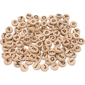 Výuková hračka Dřevěná písmena – vzdělávací pomůcka pro děti | Buklo