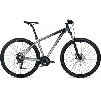 Horské kolo MAXBIKE Toba 29", barva stříbrná/černá, rám 21"(XL) - ZDARMA dopravné, odborná montáž, seřízení a zadní světlo KLS! (Záruka nejlepší ceny. Nalezli jste někde lepší cenu? Napište nám a zkusíme ji trumfnout!)