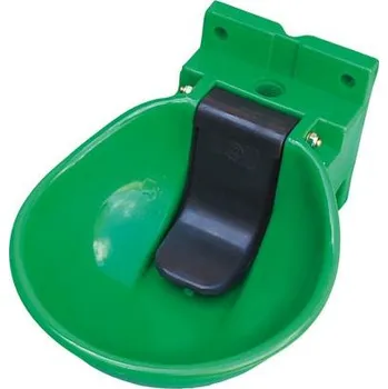 napáječka pro hospodářská zvířata Napáječka misková plastová /zelená/ SB1 s aretací
