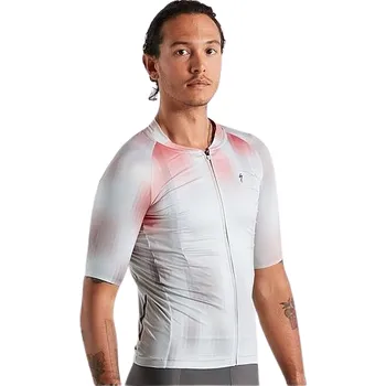 cyklistický dres Letní cyklistický dres Specialized SL Air Distortion Jersey Velikost: L Spruce