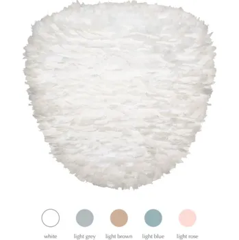 Umage Umage Eos Evia large péřové stínítko pro sestavení závěsného, nástěnného nebo stojacího svítidla Barevná úprava: světle modrá