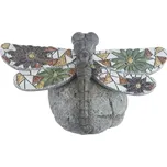 Solární dekorace vážka X6593 - 36 × 22 × 20 cm