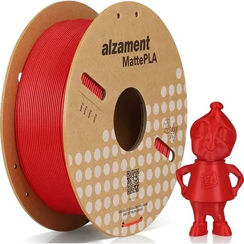 3D tisk Alzament PLA Matte 1 kg Red