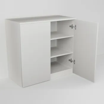 Komoda Komoda nízká se dvěma dvířky, policemi (v. 76,5cm)