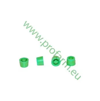 Koňská podkova Ucpávka plast.M12 do podkov zelená