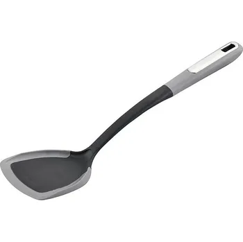 Obracečka KESPER Obracečka se silikonovým okrajem 37 cm, šedá