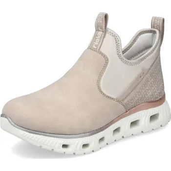 Dámské tenisky Dámská Dámské tenisky RIEKER M6053-62 béžová W5 M6053-62 BEIGE H/W5 38