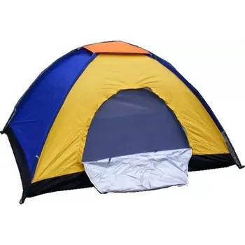 Stan Zaparkorun Turistický stan s moskytiérou - pro 4 až 5 osob - 2,2 x 2,2 m - mix barev