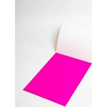 Potravinová fólie Elektrostatická popisovací fólie Symbioflipcharts 50 x 70 cm - 25 listů, růžová