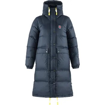 Dámská parka péřová bunda dámská FJÄLLRÄVEN Expedition Long Down Parka W Navy - XS