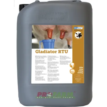 BOUMATIC Gladiátor RTU 20 kg, po dojení