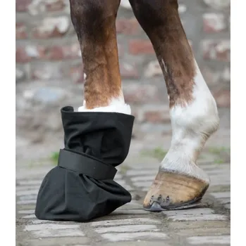 Koňská podkova WALDHAUSEN Ochranná bandáž na kopyto Full černá
