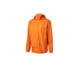 CRIVIT Pánská nepromokavá bunda (oranžová, S (44/46))