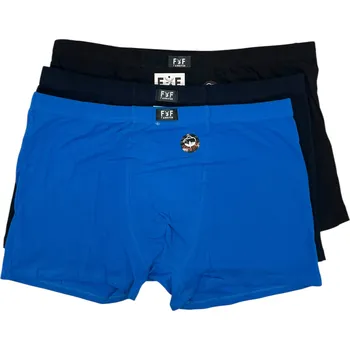 Pánské spodní prádlo Fannifen Pánské nadměrné boxerky balení po 3 kusech 01 Barva: Černá, Velikost: 8XL