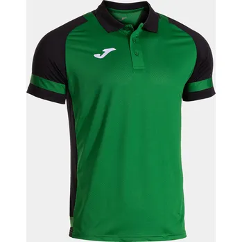 Triko POLO s límečkem JOMA Lider zeleno černé Velikost: L