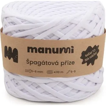 Příze Manumi špagátová příze bílá