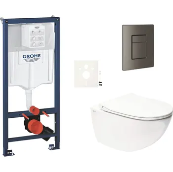 GROHE Závěsný wc set do lehkých stěn / předstěnová montáž SAT Infinitio SIKOGRSIN11SCAL0