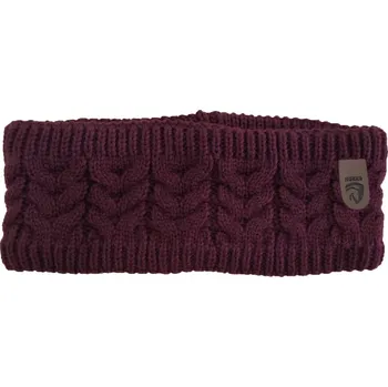 HORKA Čelenka pletená Horka vínová