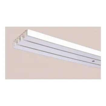 Garnýž Dvojkolejnice osazená- koncovky,záslepky Barva: BL - bílá, Délka: 150 cm