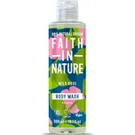 Faith in Nature Přírodní sprchový gel, Divoká růže, 300 ml