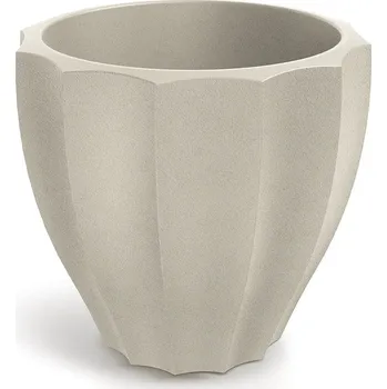 Květináč Ethick Květináč RONA ROUNDE 80 cm, písková