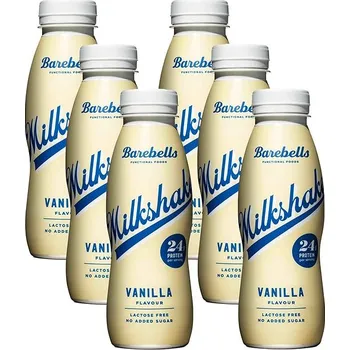 Nápoj pro sportovce BAREBELLS Protein Milkshake Vanilla 6 x 330 ml