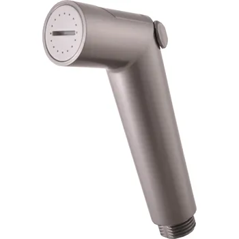 Ruční sprcha k bidetové baterii se stop ventilem, Metal grey PS0017MG, RAV Slezák