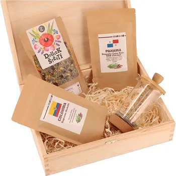 Dárková krabička ČistéDřevo Dárková sada pro ranní povzbuzení