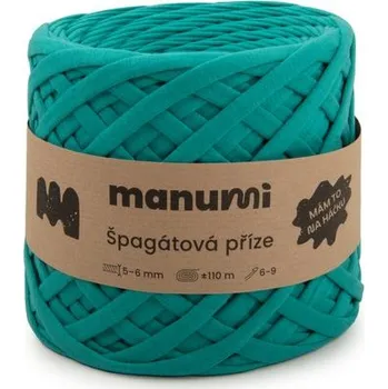 Příze Manumi špagátová příze tyrkysová