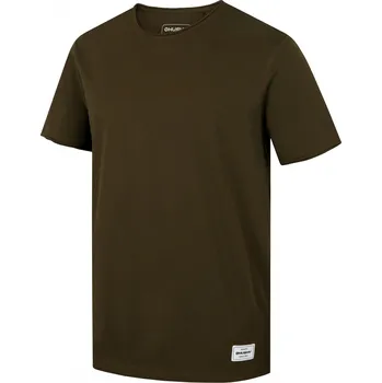 Pánské tričko Husky Pánské bavlněné triko Tee Base M M, dark khaki