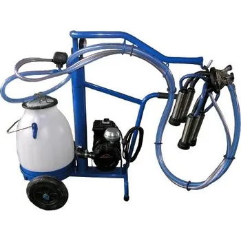 Dojící, mobilní jednokonvové asynch. zařízení pro skot