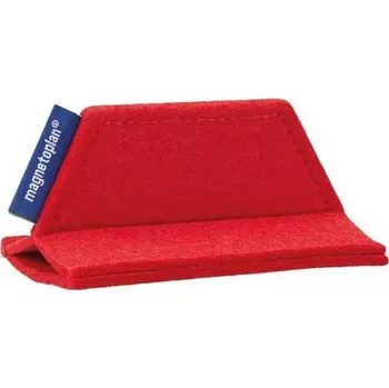 Kancelářský nábytek Magnetická stěrka Magnetoplan MagnetoWipe EcoAware, červená