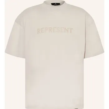 Pánské tričko Represent Pánské Oversized Tričko Serif, béžová, XL