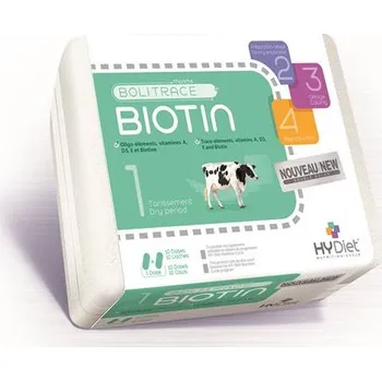 Krmivo pro hospodářské zvíře HyDiet bolusy, Bolitrace BIOTIN 20 ks