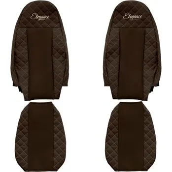 Potah sedadla Autopotahy Volvo FH 2008-2013, koženka, hnědá