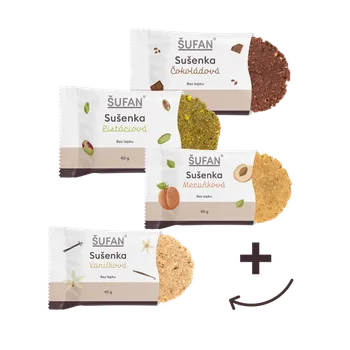 Sušenky 3+1 ZDARMA - 4x 40 g